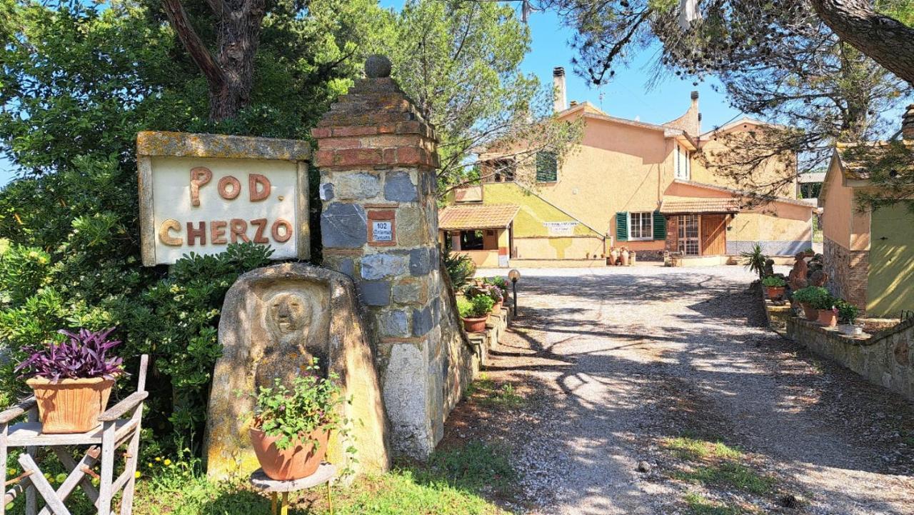 Agriturismo Podere Cherzo Cinigiano Eksteriør billede
