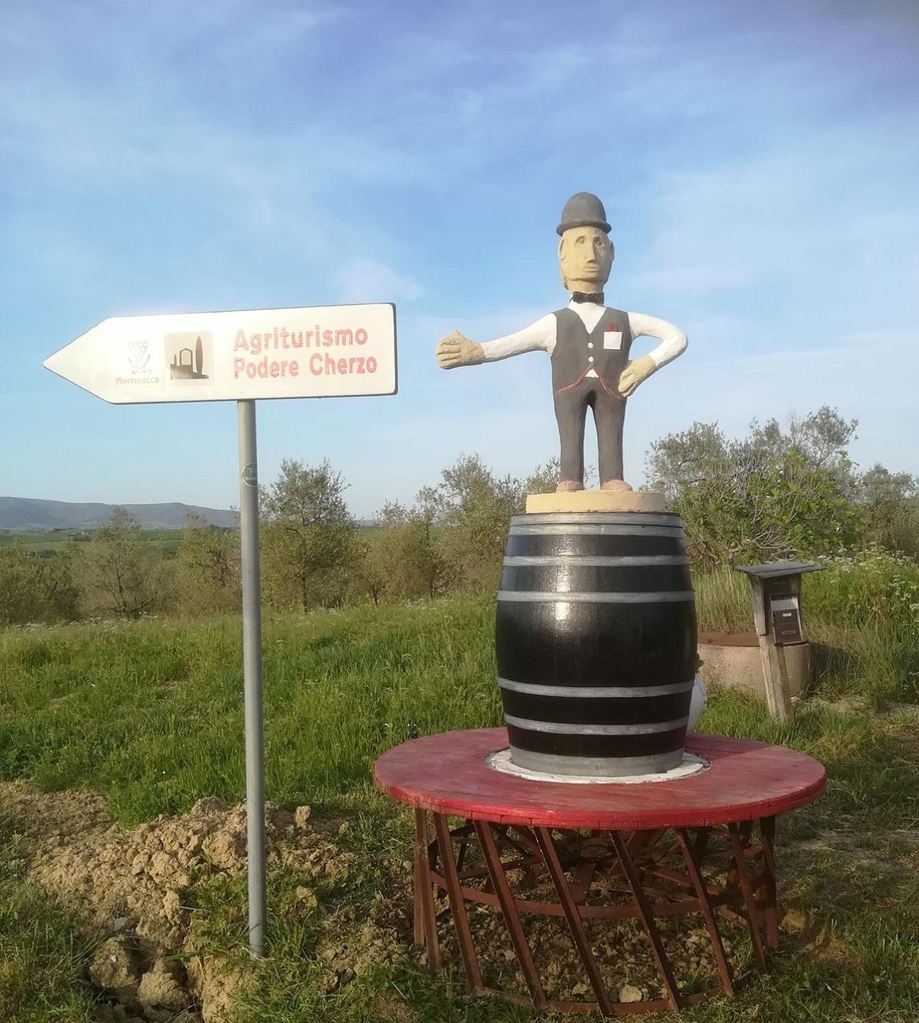 Agriturismo Podere Cherzo Cinigiano Eksteriør billede